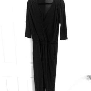 Black Ankle Length Jumpsuit